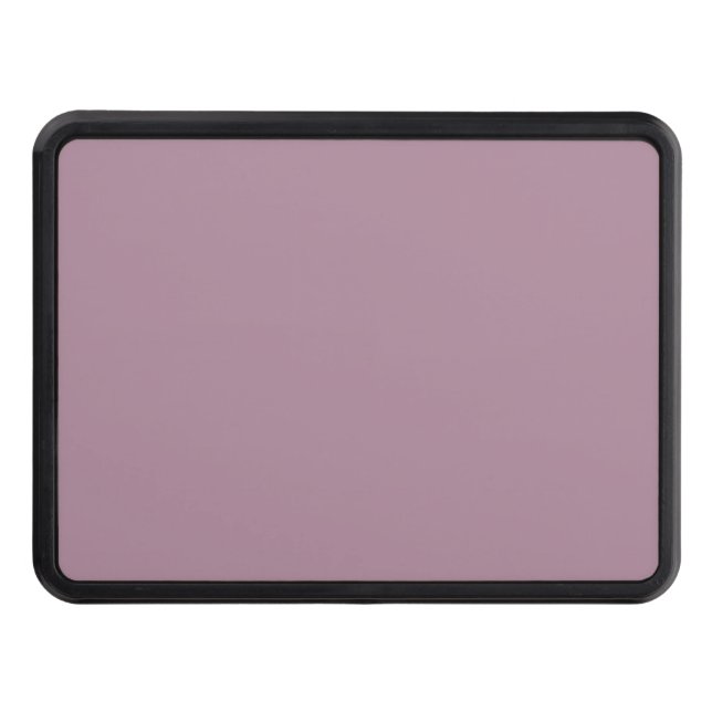 Solid Light purple, Plain purple  Hitch Cover (Front)