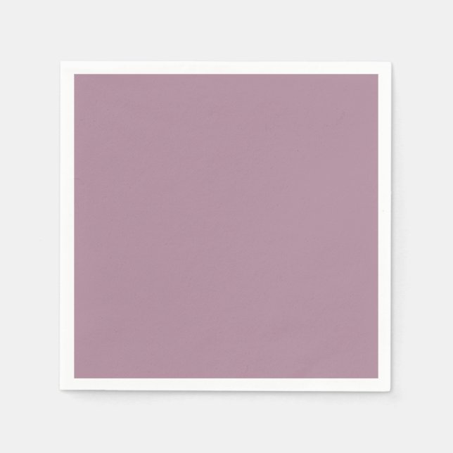 Solid Light purple, Plain purple  Napkins (Front)