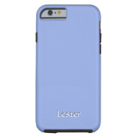 Solid  Light Ultramarine Blue Personalized iPhone 6 Case