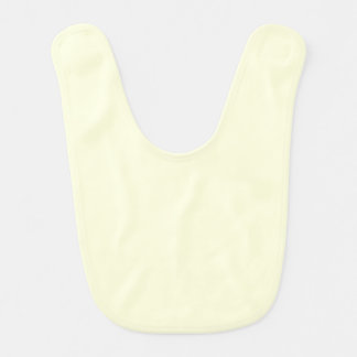 Solid Light Yellow Color Bib