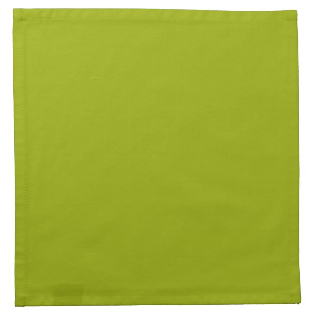 Solid Lime Green Napkin (Front)