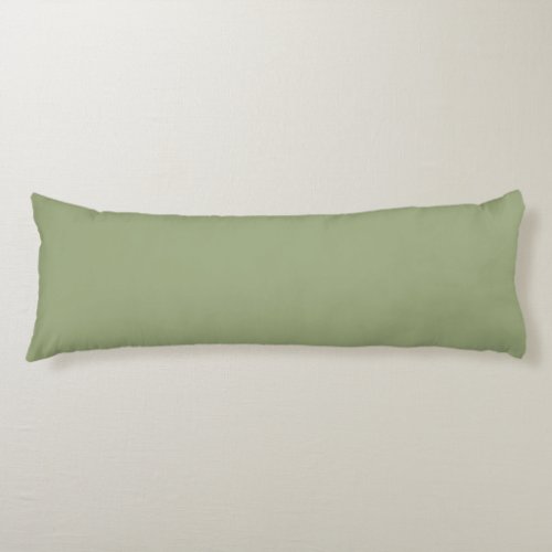 Solid Loden Green by Premium Collections Body Pillow