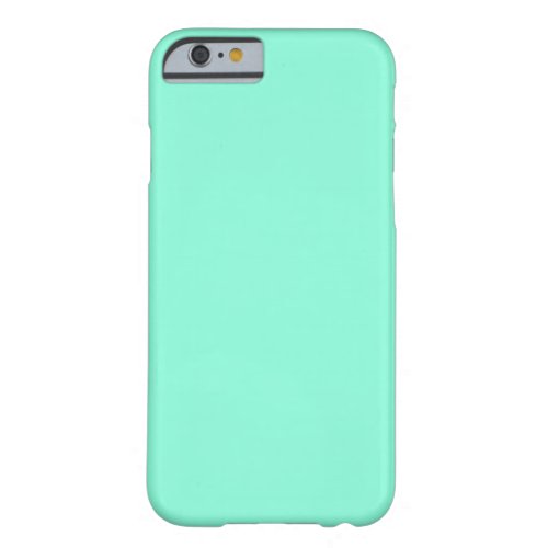 Solid magic mint barely there iPhone 6 case