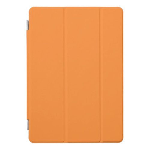 solid mango orange color iPad pro cover
