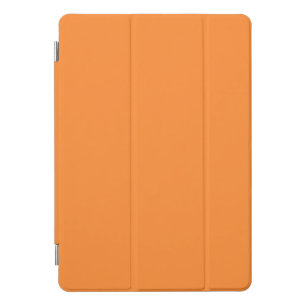 solid mango orange color iPad pro cover
