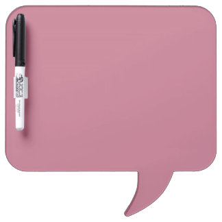 Solid Mauve Pink Dry Erase Board