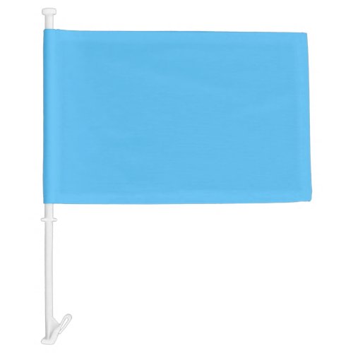Solid Maya light blue Car Flag
