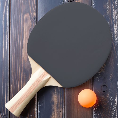 Solid Mediterranean Gray Color  Ping Pong Paddle