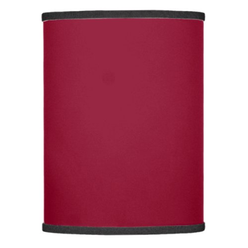 Solid medium berry red lamp shade