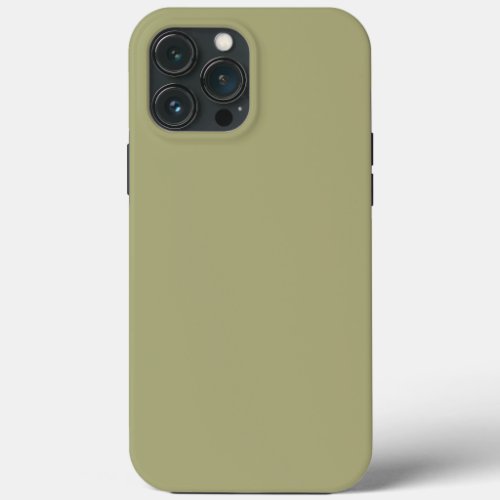 Solid Moss Green by Premium Collections iPhone 13 Pro Max Case
