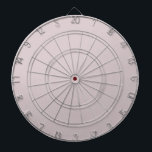 Solid mountain haze silver pink dart board<br><div class="desc">Solid mountain haze silver pink design.</div>