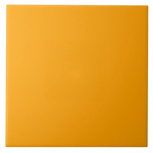 Solid mustard yellow color ceramic tile