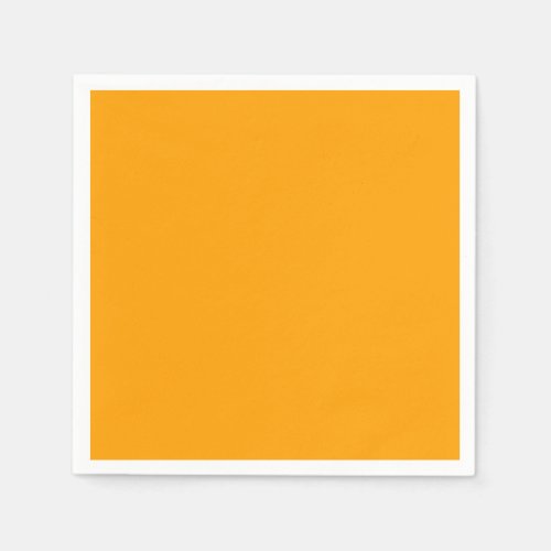 Solid mustard yellow color napkins