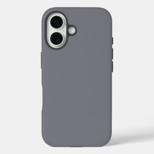 Solid Natural Titanium Color iPhone 16 Case