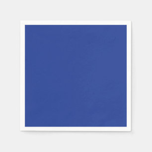 Solid navy blue napkins