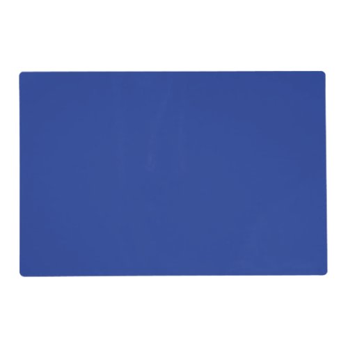 Solid navy blue placemat