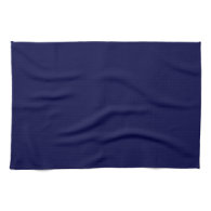 Solid Navy Blue Towel