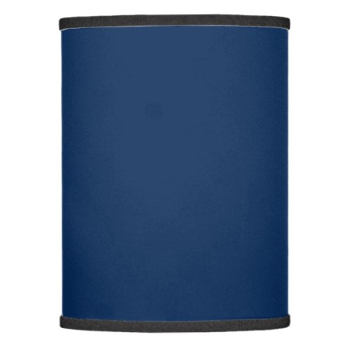 Solid navy indigo blue lamp shade