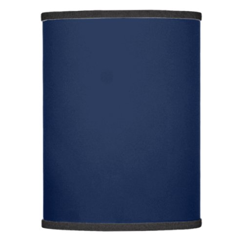 Solid navy night blue lamp shade