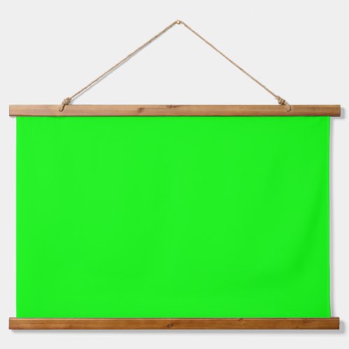 Solid neon green screen chroma key background hanging tapestry