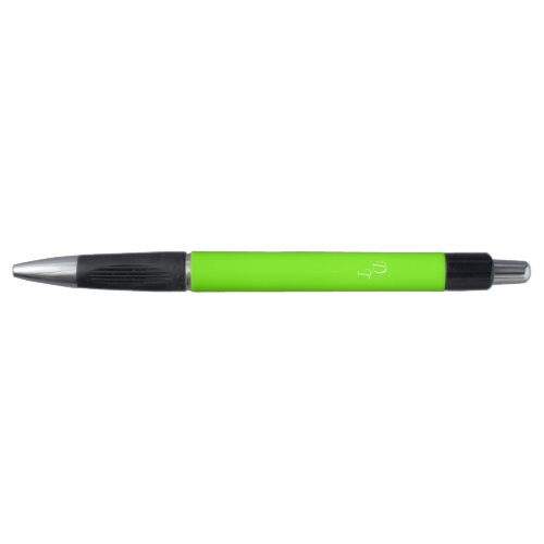 solid  neon  green  _ your monograms   pen