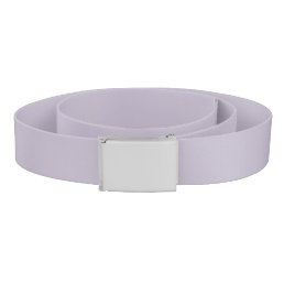 Solid old lavender dusty purple belt