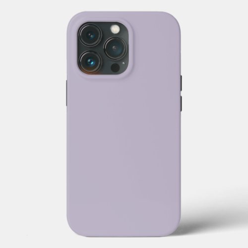Solid old lavender dusty purple iPhone 13 pro case