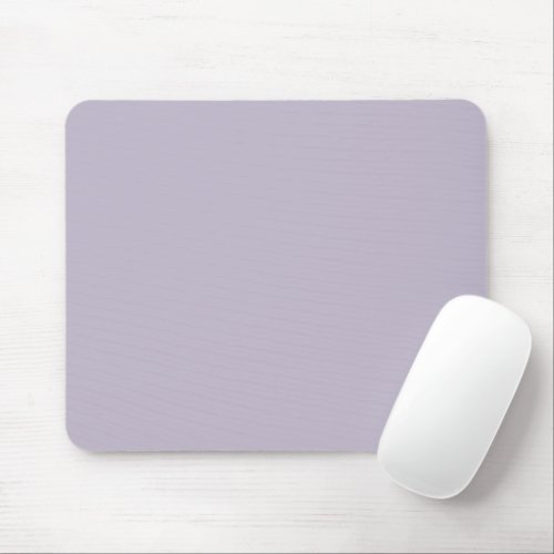 Solid old lavender dusty purple mouse pad