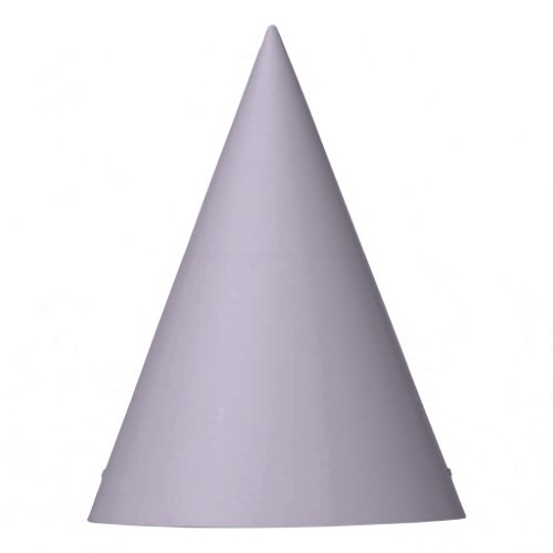 Solid old lavender dusty purple party hat