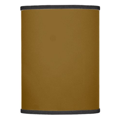 Solid olive brown lamp shade