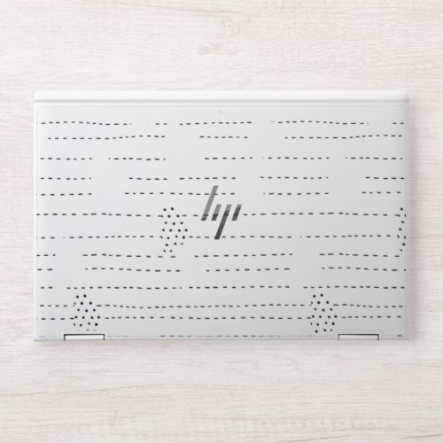 Solid Onyx HP Laptop Skin