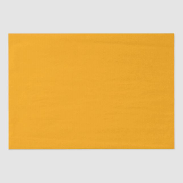 Solid Orange  Tissue Paper (Front)