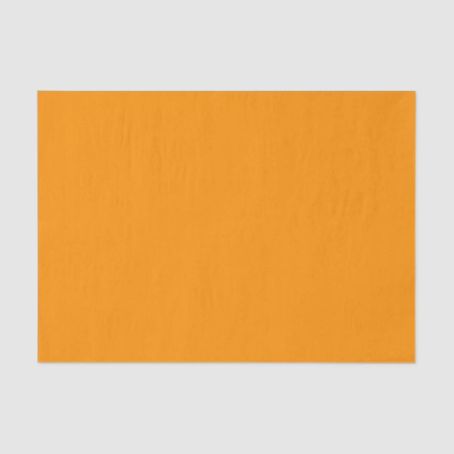 Solid Orange Tissue Paper (Front)