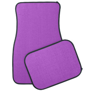 Solid Orchid Car Floor Mat