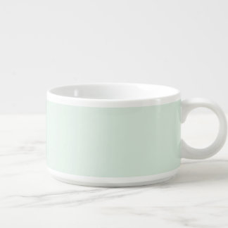 Solid Pale Mint Green Chili Bowl