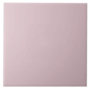 Solid Pastel Pink Ceramic Tile