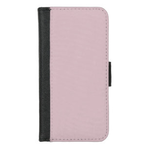 Solid Pastel Pink iPhone 8/7 Wallet Case