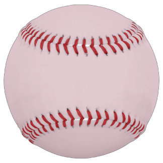 Solid Pastel Pink  Softball
