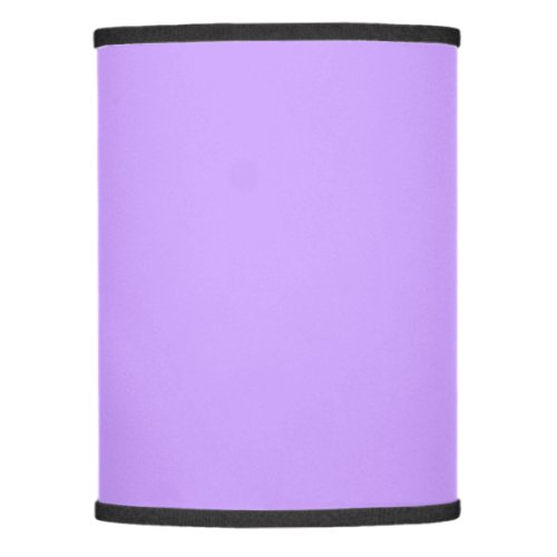Solid pastel soft purple lamp shade