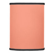 Solid peach lamp shade (Right)