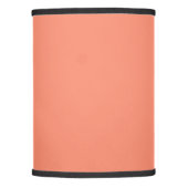 Solid peach lamp shade (Front)