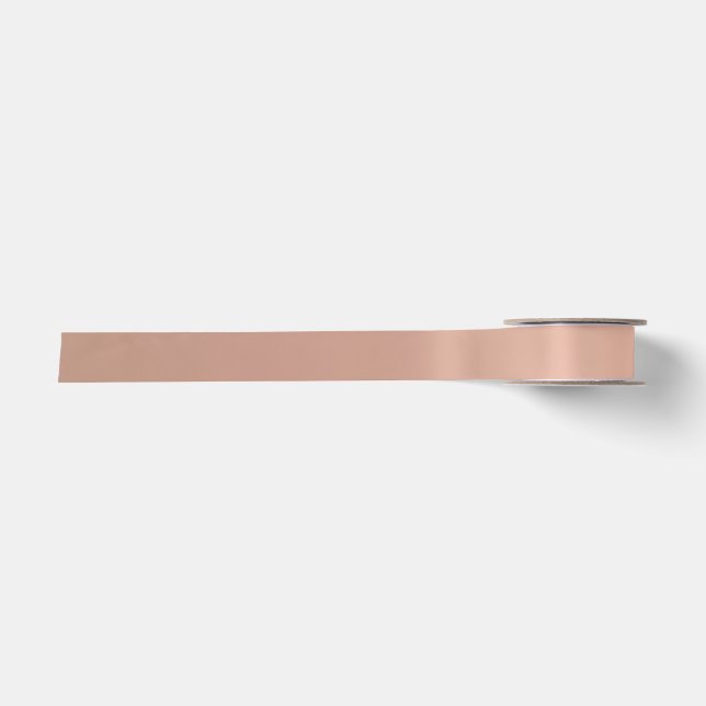 Solid Peach Ribbon (Front)