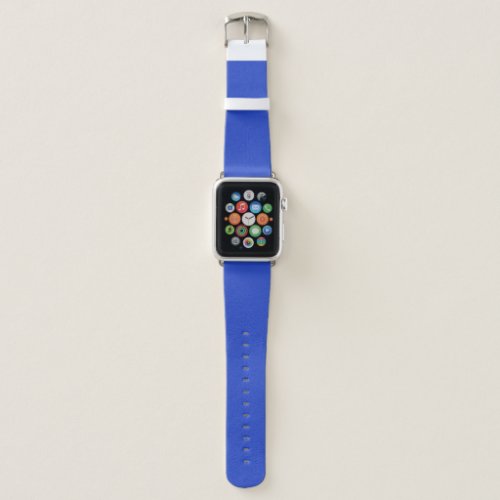 Solid Persian blue Apple Watch Band