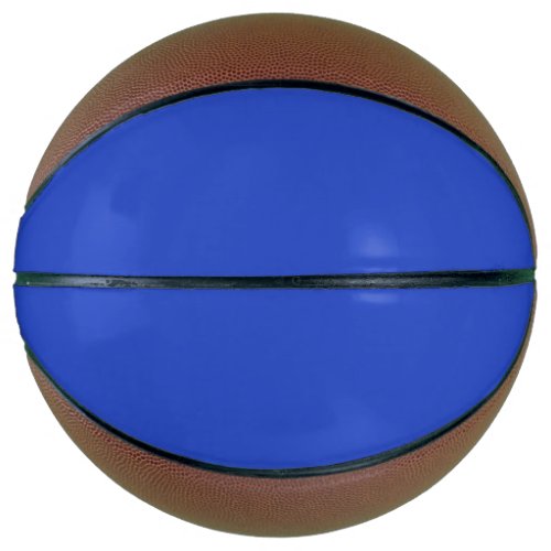 Solid Persian blue Basketball