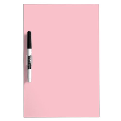 Solid pig soft pink dry erase board