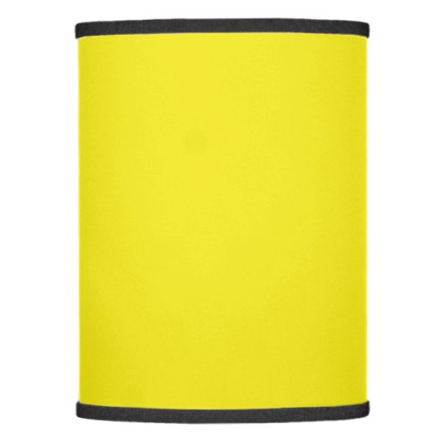 Solid pineapple bright yellow lamp shade