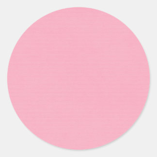 solid-pink4 SOLID COTTON CANDY PINK BACKGROUND TEM Classic Round Sticker