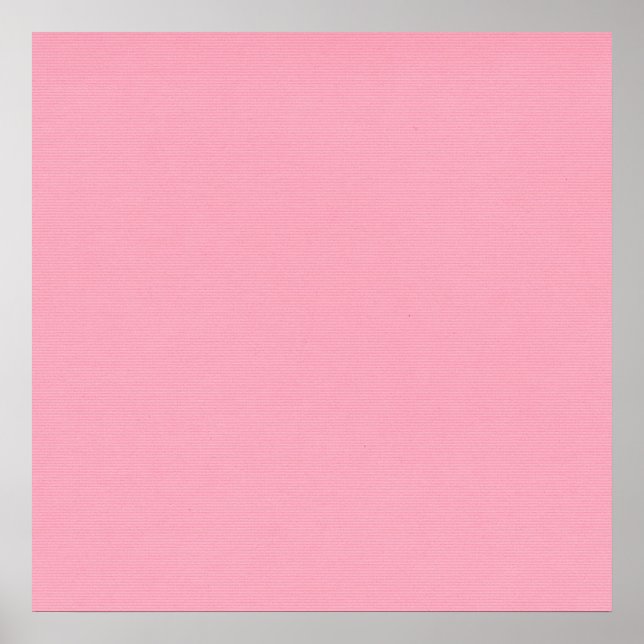 solid-pink4 SOLID COTTON CANDY PINK BACKGROUND TEM Poster (Front)
