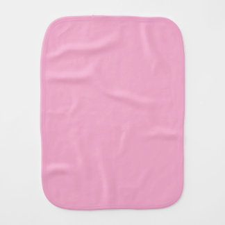 Solid Pink Baby Burp Cloth