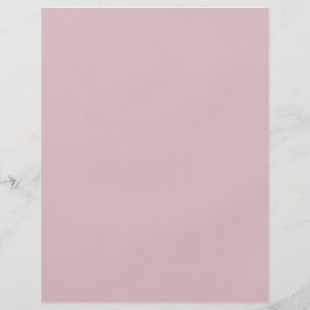 Solid Pink Light Dark Card Stock Diy Scrapbooking Flyer by imagina at Zazzle